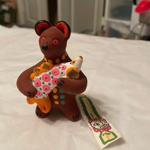 Vintage Russian dymkovo art figure